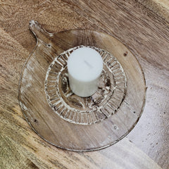 Indian Hand Carved Home Decor Wooden Plates A26