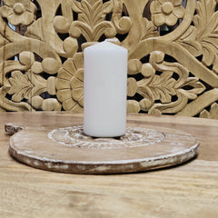 Indian Hand Carved Home Decor Wooden Plates A26