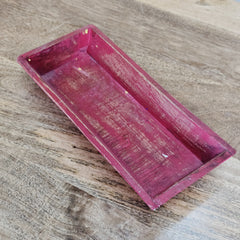 Indian Handcrafted Wooden Home Decor Serving Tray A48