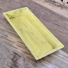 Indian Handcrafted Wooden Home Decor Serving Tray A49