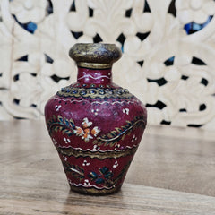 Indian Handcrafted Home Decor Wooden Pot A46