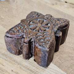 Indian Handcrafted Wooden Home Decor Spice Box A57
