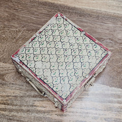 Indian Handcrafted Wooden Home Decor Jewellery Storage Box A61
