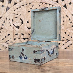 Indian Handcrafted Wooden Home Decor Jewellery Storage Box A62