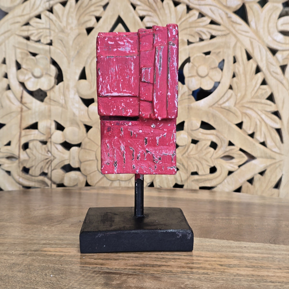 Indian Handcrafted Wooden Home Decor Showpiece A63
