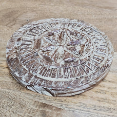 Indian Hand Carved Home Decor Wooden Plates A69