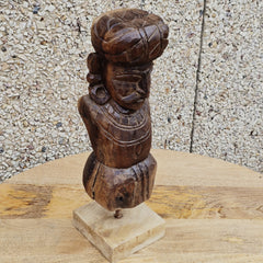 Indian Handcrafted Home Decor Wooden Showpiece A88