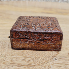 Indian Handcrafted Wooden Home Decor Jewellery Storage Box A93