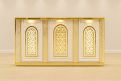 Commercial Handcrafted Solid Wood and Metal Catering Table 21 - Enquire now for Pricing