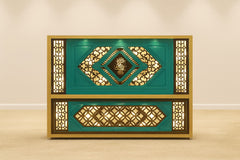 Commercial Handcrafted Solid Wood and Metal Catering Table 28 - Enquire now for Pricing