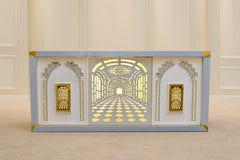 Commercial Handcrafted Solid Wood and Metal Catering Table 32 - Enquire now for Pricing