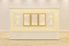 Commercial Handcrafted Solid Wood and Metal Catering Table 38 - Enquire now for Pricing
