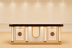 Commercial Handcrafted Solid Wood and Metal Catering Table 39 - Enquire now for Pricing