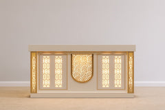 Commercial Handcrafted Solid Wood and Metal Catering Table 40 - Enquire now for Pricing