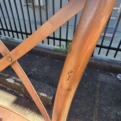 6 x Industrial Metal High Bar Chairs 45x45x118cm A1 - CLEARANCE