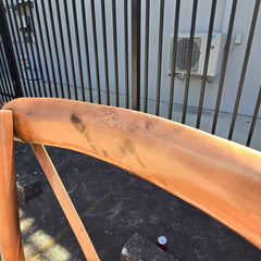 6 x Industrial Metal High Bar Chairs 45x45x118cm A1 - CLEARANCE