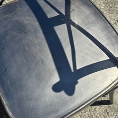 6 X Industrial Metal High Dining Chairs 45x45x90cm- CLEARANCE