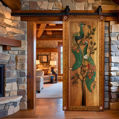 Indian Vintage Antique Hand Carved Solid Wooden Door A72