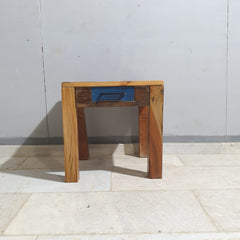 Nirvana Reclaimed Timber Boat Wood Lamp Side Table 22