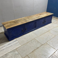 Hand Carved Solid Hard Wood 4 Doors TV Unit 47