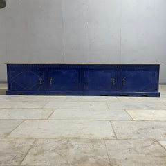 Hand Carved Solid Hard Wood 4 Doors TV Unit 47