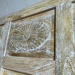 Handmade Vintage Wood Carving Barn Door 34