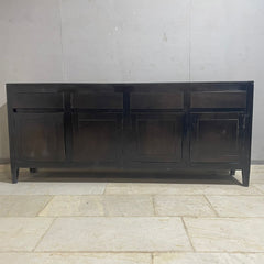 Boston Taper Contemporary Solid Wood Sideboard Hutch Buffet C37