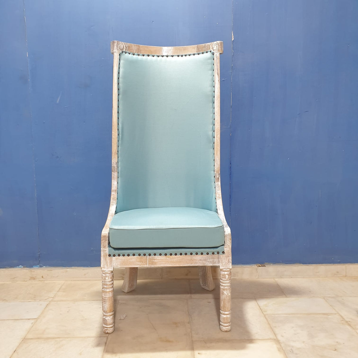 The Gileteen Solid Wood Cushioned Chair for Dining & Living Room 26