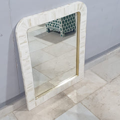 Bone Inlay Waterfall Mirror Frame 25
