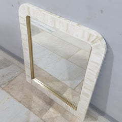 Bone Inlay Waterfall Mirror Frame 25
