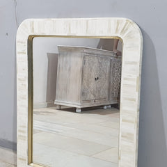 Bone Inlay Waterfall Mirror Frame 25