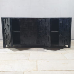 Hand Carved Solid Wood Buffet Sideboard C41