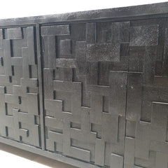 Hand Carved Solid Wood Buffet Sideboard C41