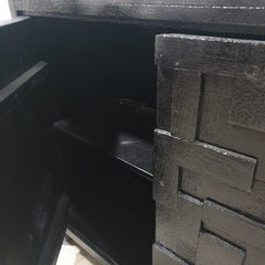 Hand Carved Solid Wood Buffet Sideboard C41