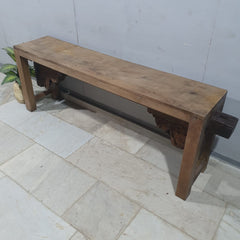 Hand Carved Solid Wood Console Hall Table 46