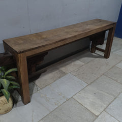 Hand Carved Solid Wood Console Hall Table 46