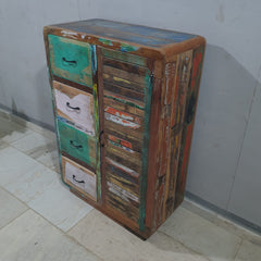 SALVAGE Reclaimed Timber Cabinet Chest of Drawer D102