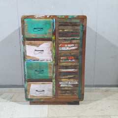 SALVAGE Reclaimed Timber Cabinet Chest of Drawer D102