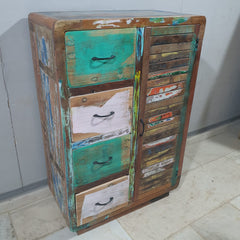 SALVAGE Reclaimed Timber Cabinet Chest of Drawer D102