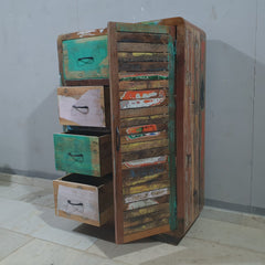 SALVAGE Reclaimed Timber Cabinet Chest of Drawer D102