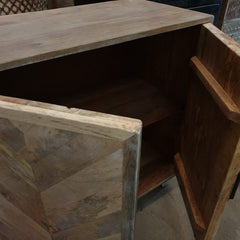 Clovelly Designer Solid Wood Acacia Cabinet D103