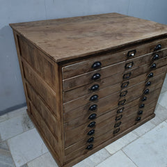 Indian Hand Carved Solid Wood Chest of Drawer Dresser D50