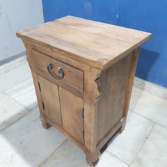 Indian Hand Carved Solid Wood Oriental Bedside Tables 93