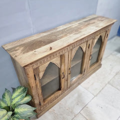 Indian Hand Carved Solid Hard Wood Sideboard C45