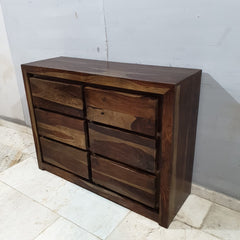 Boston Contemporary Solid Wood 6 Drawers Chest Of Drawers D60