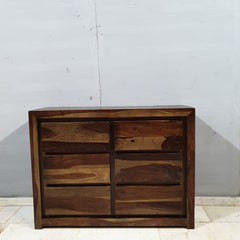 Boston Contemporary Solid Wood 6 Drawers Chest Of Drawers D60