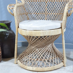 Cane Studio Wicker Rattan Bamboo Cane Chair 01