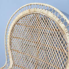 Cane Studio Wicker Rattan Bamboo Cane Chair  119x63x160 cm