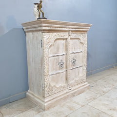 Indian Hand Carved Solid Wood Cabinet D99