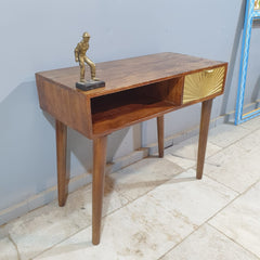 Avalon Sunray Mango Wood Scandinavian legs Study Desk C8